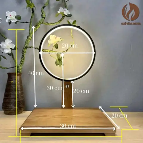 Đèn Led Hào Quang Tượng Phật, Có Đôn Kèm - Trúc Lâm Life