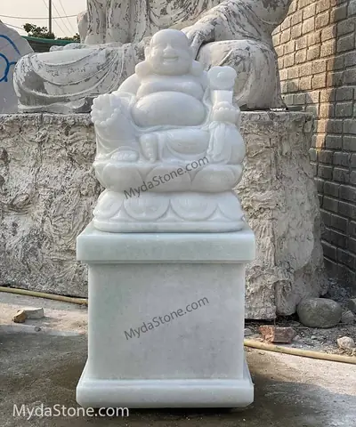 Bảng Giá Điêu Khắc Tượng Phật Di Lặc Bằng Đá Tại Các Xưởng Tham Khảo Như Sau: