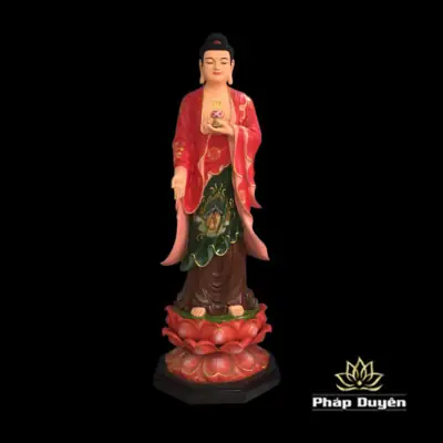 Alternative View Of Bồ Tượng Tây Phương Tam Thánh, Chất Liệu Composit, Cao 1.4m