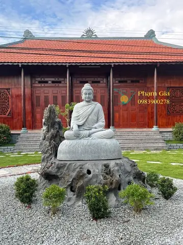 Ý Nghĩa Của Tượng Phật Bổn Sư Thích Ca Bằng Đá Trong Phong Thuỷ Và Phật Giáo