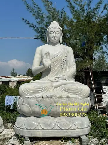 Kích Thước Và Địa Điểm Đặt Tượng Phật Thích Ca Bằng Đá Phù Hợp