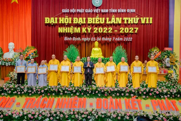Bình Định: Đại Hội Đại Biểu Phật Giáo Tỉnh Lần Thứ Vii, Nhiệm Kỳ 2022 - 2027