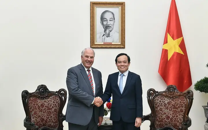 Phó Thủ Tướng Trần Lưu Quang Tiếp Sứ Đồ Giáo Hội Các Thánh Hữu Ngày Sau Của Chúa Giêsu Kitô