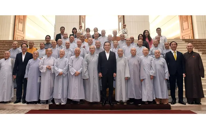 Phó Thủ Tướng Trần Lưu Quang Tiếp Đoàn Đại Biểu Ni Giới Giáo Hội Phật Giáo Việt Nam