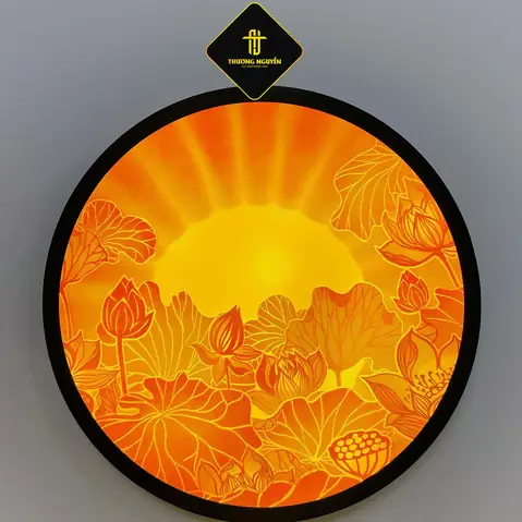 Hào Quang Phật - Thương Nguyễn - Vật Phẩm Phong Thuỷ