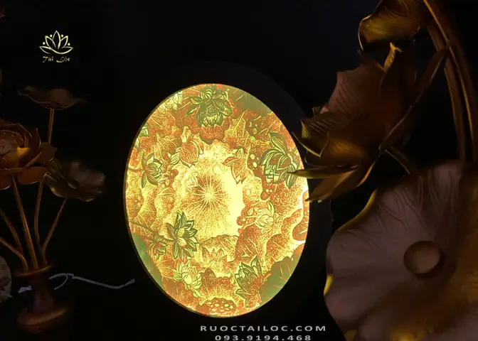 29+ Mẫu Hào Quang Trúc Chỉ Thờ Phật Đẹp Nhất