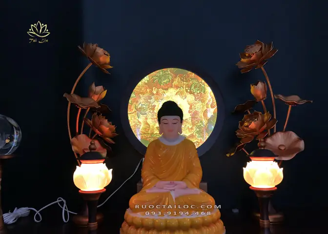 29+ Mẫu Hào Quang Trúc Chỉ Thờ Phật Đẹp Nhất