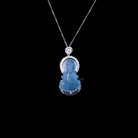 Phật Thiên Thủ Thiên Nhãn Cẩm Thạch