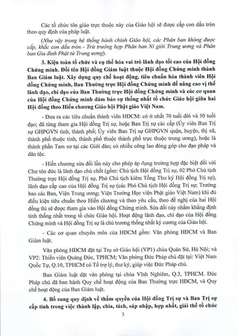 Nội Dung Triển Khai Hiến Chương Giáo Hội Phật Giáo Việt Nam Sửa Đổi Lần Thứ Vii, 2022