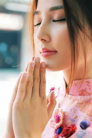 Hình Ảnh Chắp Tay Cầu Phật Đẹp Nhất Dành Cho Điện Thoại