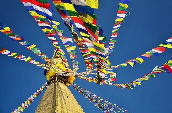 Hình Ảnh Cờ Phật Giáo: Ý Nghĩa, Màu Sắc & Biểu Tượng Thiêng Liêng