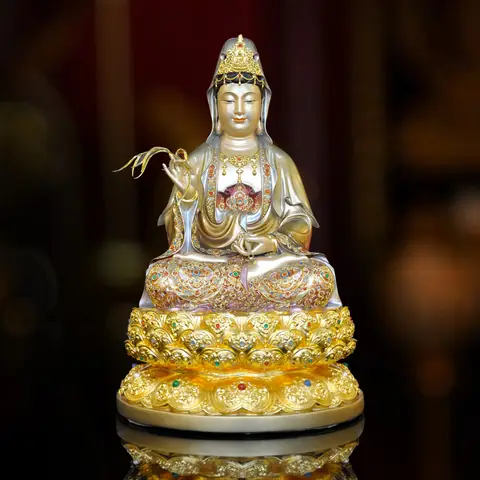 Tượng Phật Bà Quan Âm (quán Thế Âm Bồ Tát) Gỗ, Đồng, Đá ...