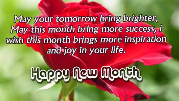 Hình Ảnh Lời Chúc Đầu Tháng Bằng Tiếng Anh