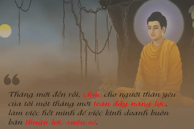 Hình Ảnh Lời Chúc Đầu Tháng May Mắn