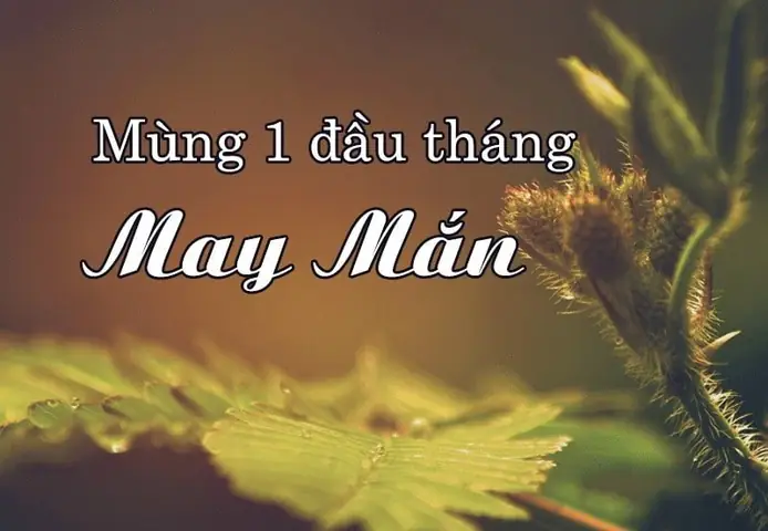 Hình Ảnh Lời Chúc Đầu Tháng May Mắn