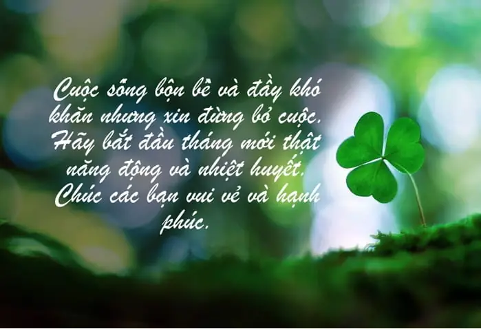 Hình Ảnh Và Lời Chúc Đầu Tháng