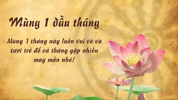 Lời Chúc Mùng Một Đầu Tháng