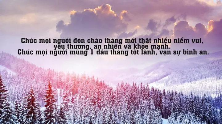Lời Chúc Mùng 1 Đầu Tháng Hay