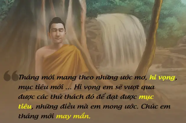 Những Hình Ảnh Lời Chúc Đầu Tháng