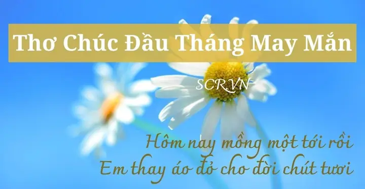 Hình Ảnh Và Lời Chúc Đầu Tháng