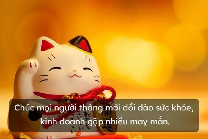 Chúc Mùng 1 Đầu Tháng Kinh Doanh