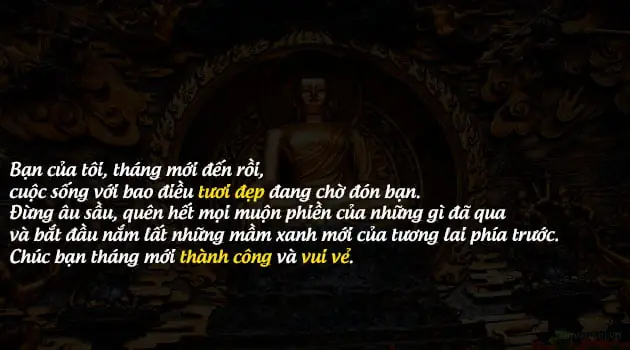Lời Chúc Mùng 1 Đầu Tháng Hay