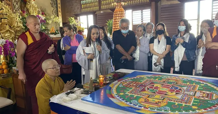 Hình Ảnh: Ngôi Chùa Phật Giáo San Jose Tổ Chức Lễ Mạn Đà La Cát ...