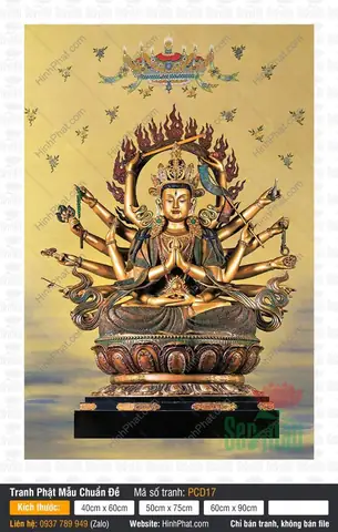 Hình Ảnh Phật Mẫu Chuẩn Đề Có Những Đặc Điểm Gì?