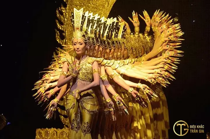 Iv/ Hình Ảnh Phật Nghìn Mắt Nghìn Tay Được Thể Hiện Ở Đâu?