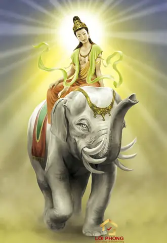 Hình Phật Phổ Hiền Bồ Tát Làm Hình Nền Điện Thoại