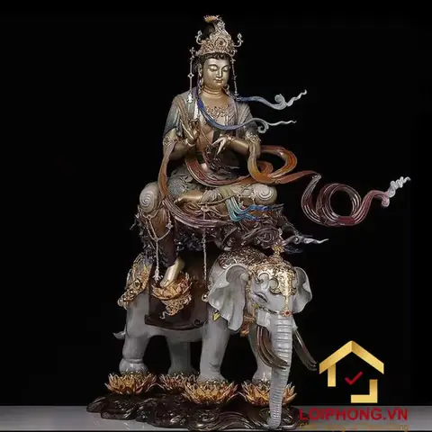 Hình Phật Phổ Hiền Bồ Tát Làm Hình Nền Máy Tính