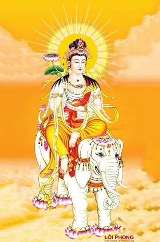 Hình Phật Phổ Hiền Bồ Tát Làm Hình Nền Điện Thoại