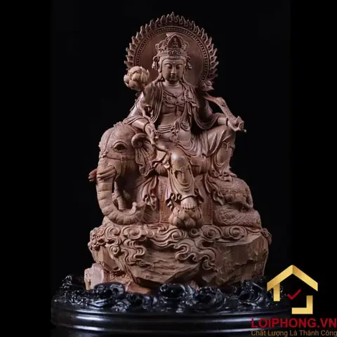 Hình Ảnh Phật Phổ Hiền Bồ Tát Treo Tại Nhà Đẹp Nhất