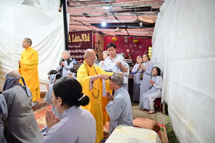 Lễ Bạch Phật – Khai Kinhtiến Linh – Thành Phục