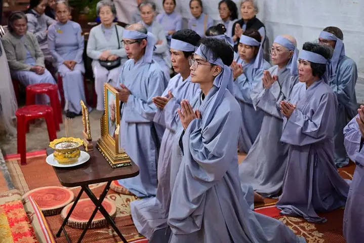 Lễ Thuyết Linh Khai Ngộtruyền Tam Tụ Tịnh Giới