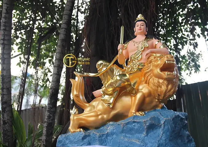 2/ Đức Văn Thù Bồ Tát Cưỡi Gì?