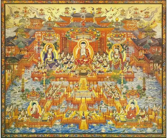 Pháp Môn Tịnh Độ Và Hình Ảnh Tượng Phật A Di Đà Thời Lý