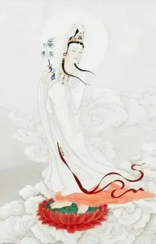 Album Ảnh Nền Phật Quan Thế Âm Bồ Tát Cầm Bình Cam Lộ Cho Iphone