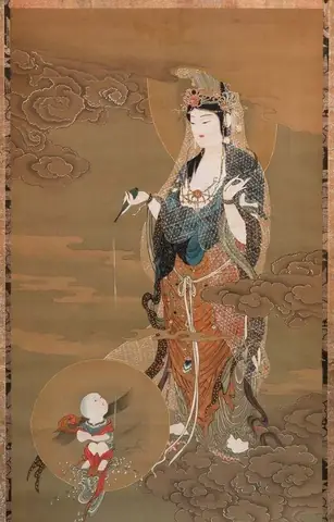 Hình Nền Phật Quan Âm Và Những Đứa Trẻ Cho Iphone