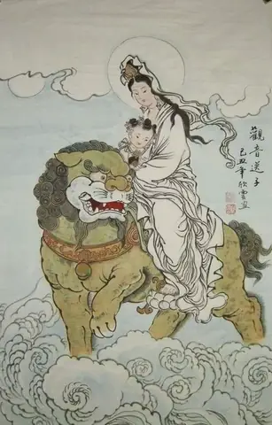 Hình Nền Phật Quan Âm Và Những Đứa Trẻ Cho Iphone