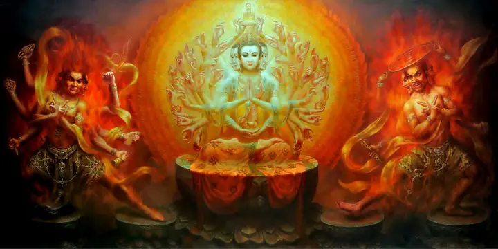 Hình Ảnh Cho Hình Nền Phật Thiên Thủ Thiên Nhãn: