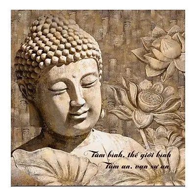 Hình Phật Đẹp Có Chữ Là Gì?