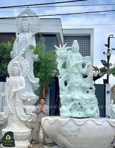 Về Hình Ảnh Tượng Phật Quan Âm Cưỡi Rồng