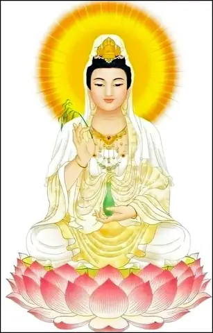 Album Ảnh Nền Phật Quan Thế Âm Bồ Tát Cầm Bình Cam Lộ Cho Iphone