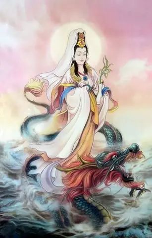 Album Ảnh Nền Phật Quan Thế Âm Bồ Tát Cầm Bình Cam Lộ Cho Iphone