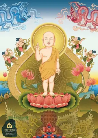 Hình Phật Thích Ca Lúc Nhỏ Đẹp Nhất