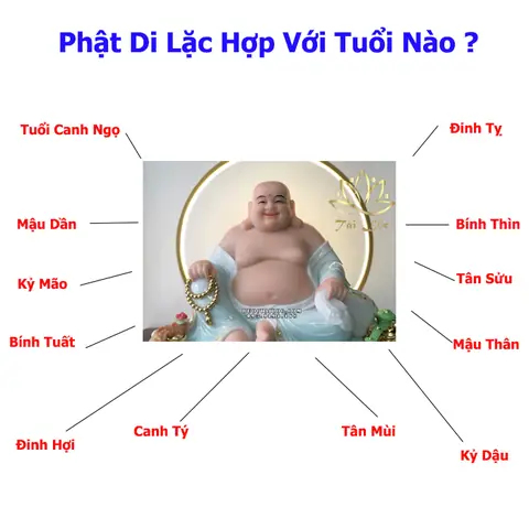 Tuy Nhiên Để Xét Theo Khía Cạnh Tuổi Của 12 Con Giáp Thì Phật Di Lặc Hợp Nhất Với Các Tuổi Sau: