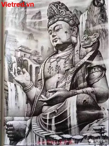 Mẫu Hình Xăm Nữa Phật Nữa Quỷ