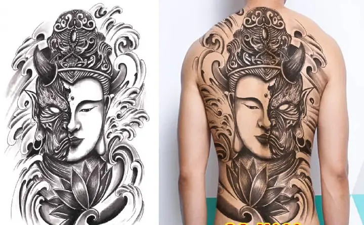 Hình Ảnh Cho Hình Xăm Mặt Phật: