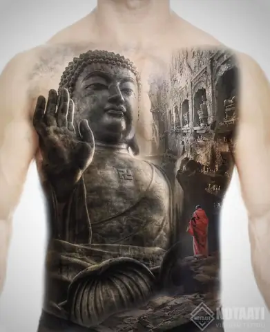 Hình Ảnh Cho Hình Xăm Mặt Phật: